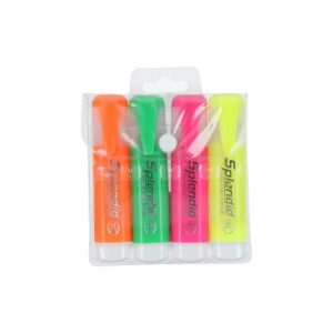 Resaltadores X4 Fluo