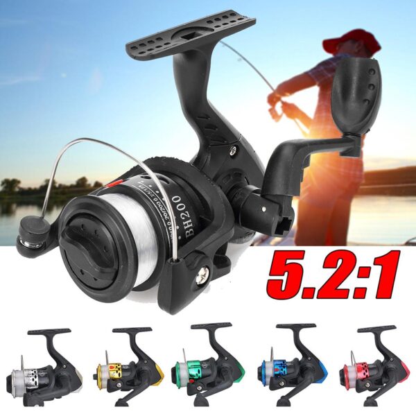 Reel Pesca Variada Baihui Bh200 Tamaño Chico Spinning - Imagen 5