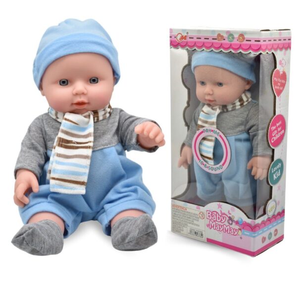 Muñeco Bebé Interactivo Con Sonido Juguete Infantil - Imagen 3