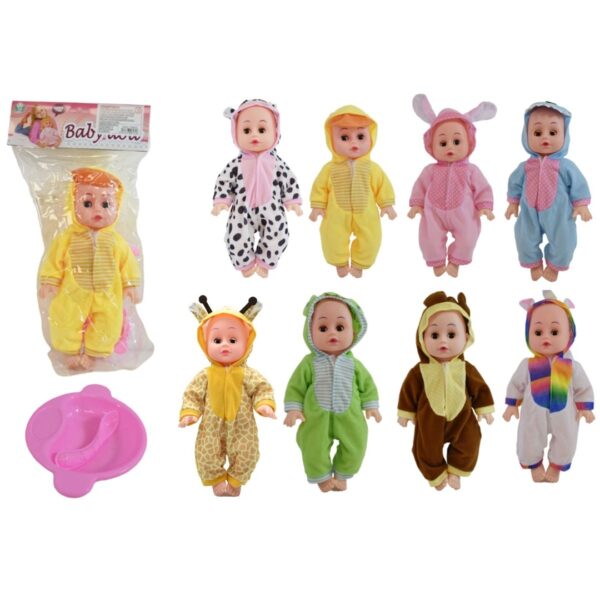 Muñeco Interactivo Bebé En Pijama Con 12 Sonidos - Imagen 2