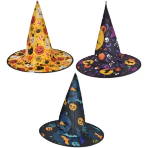 Sombrero De Bruja Adulto Y Niño Disfraz Para Halloween