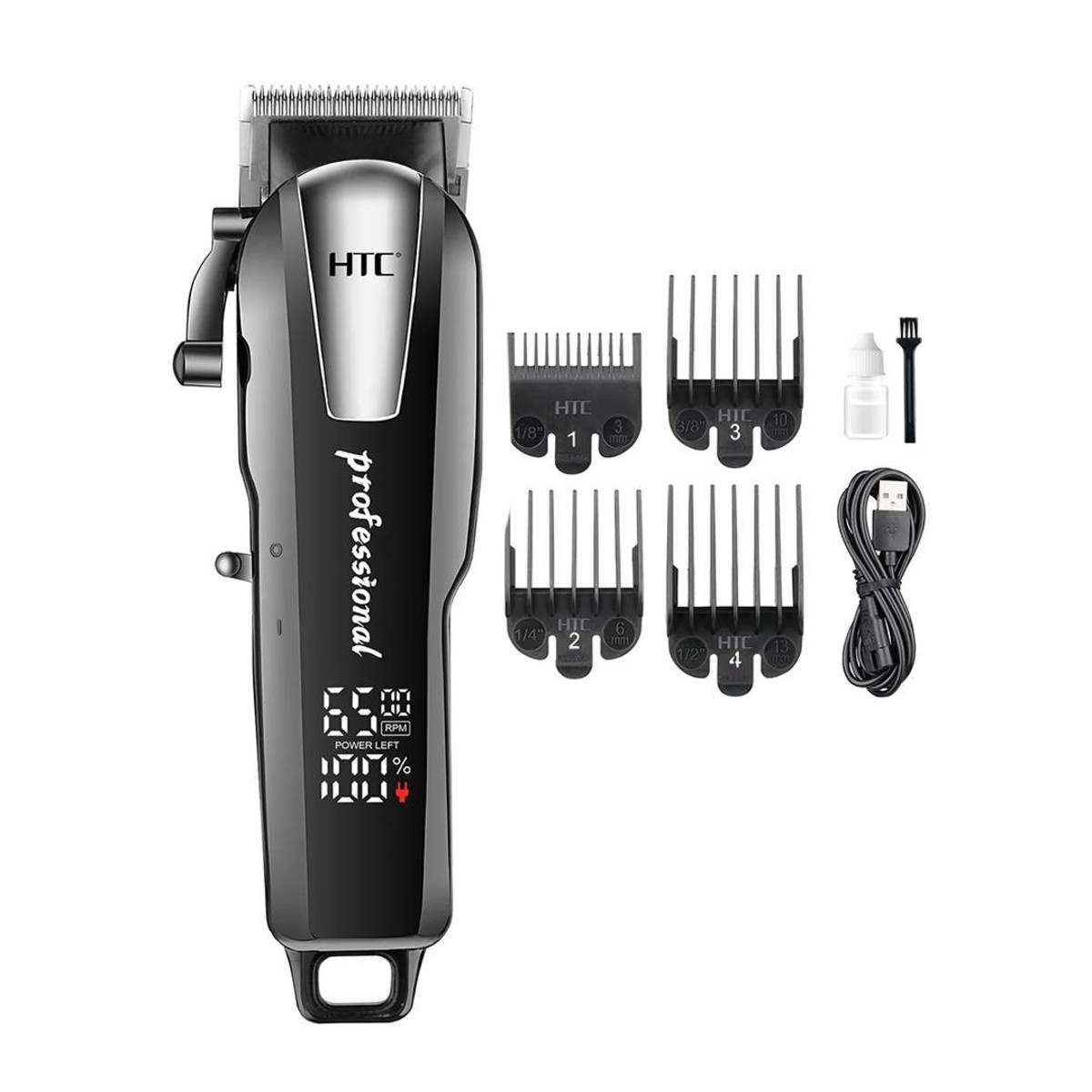 Máquina Corta Pelo Inalámbrica Recargable Htc - Imagen 4
