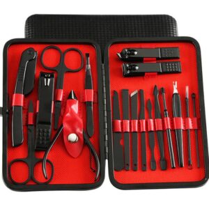 Set Profesional De Manicura, Pedicura, Cortauñas Y Aseo