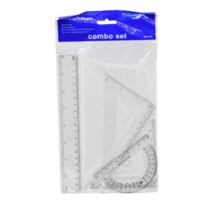 Juego Geometria Completo 20cm Escolar Clases